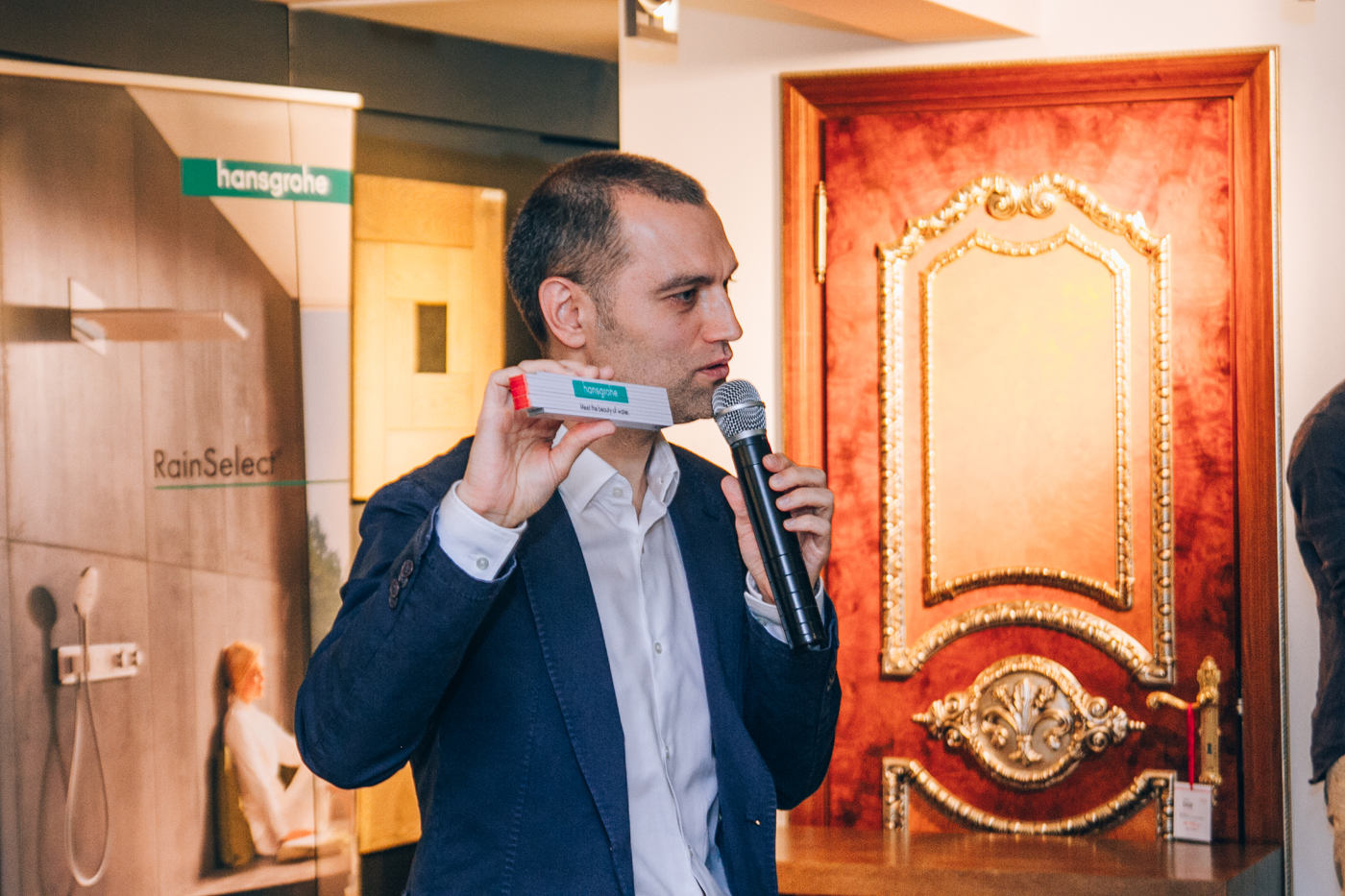 Презентация новинок от Hansgrohe и Axor в центре сантехники S-Classic