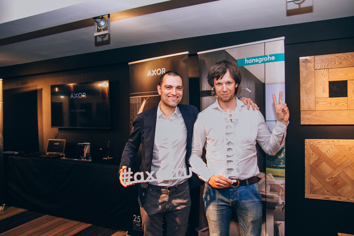 Презентация новинок от Hansgrohe и Axor в центре сантехники S-Classic