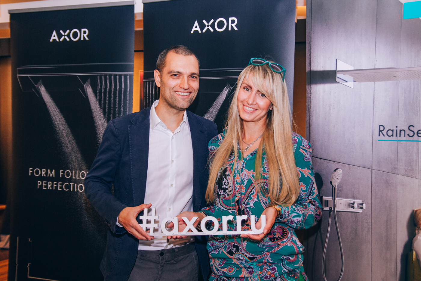 Презентация новинок от Hansgrohe и Axor в центре сантехники S-Classic