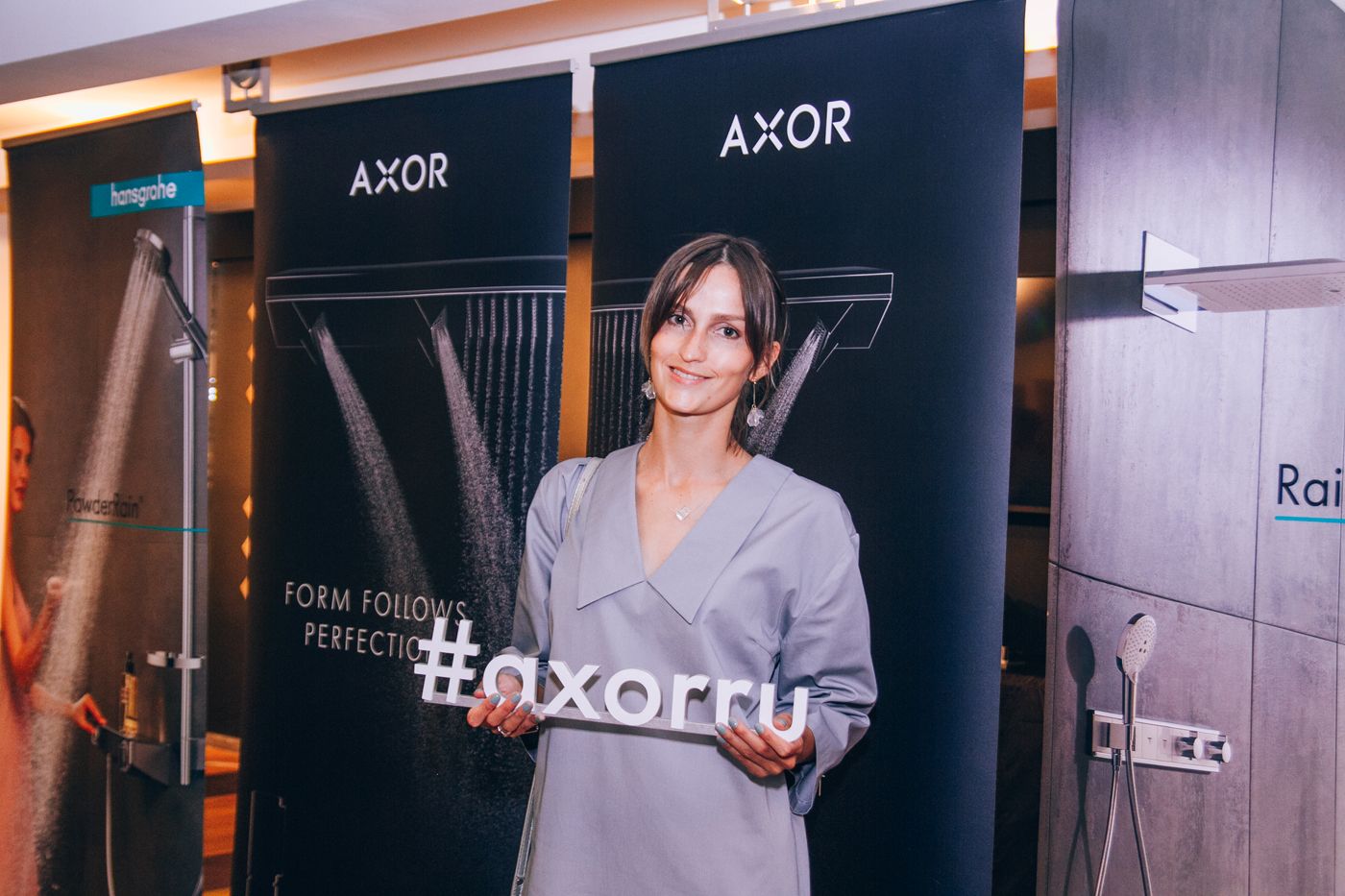 Презентация новинок от Hansgrohe и Axor в центре сантехники S-Classic