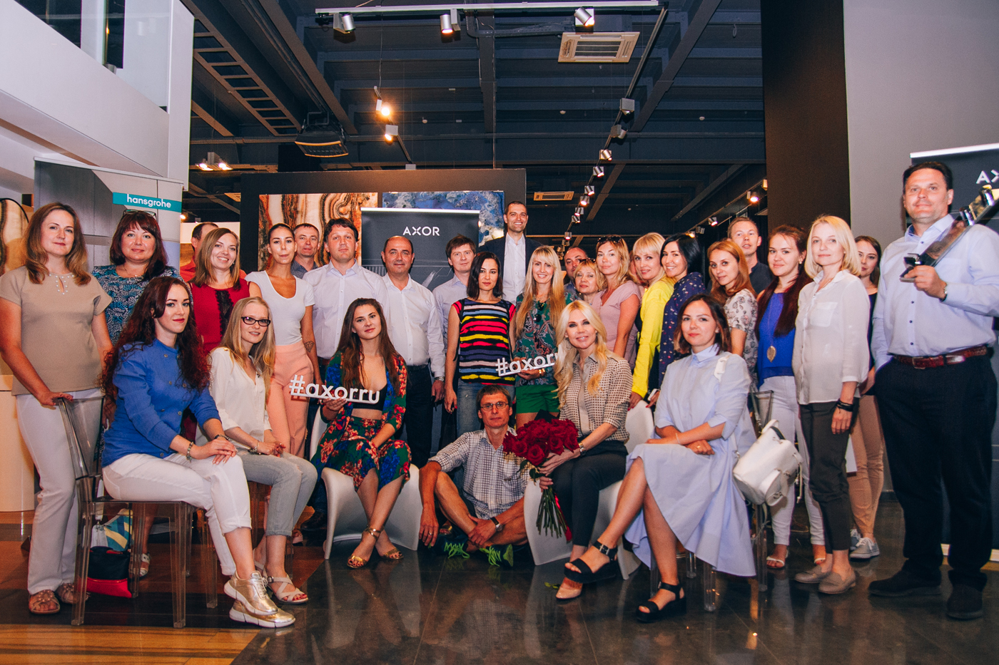 Презентация новинок от Hansgrohe и Axor в центре сантехники S-Classic