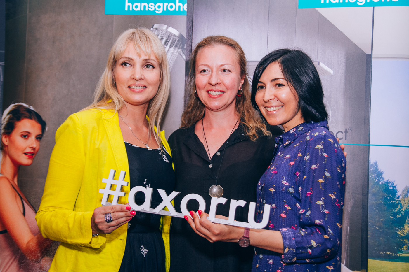 Презентация новинок от Hansgrohe и Axor в центре сантехники S-Classic