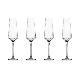 Набор фужеров для шампанского Авангард Люми, 180 мл, 4 шт, стекло