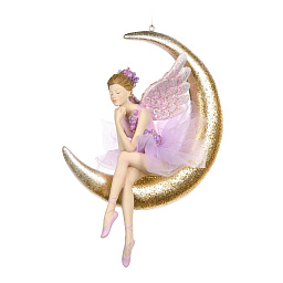 Игрушка Фея балерина на луне, 26 см