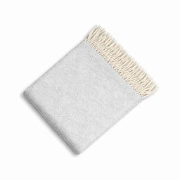 Плед CASPER, 130*170 см, светло-серый