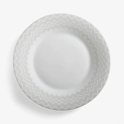Сервировочная тарелка Zig Zag белый, 32 см