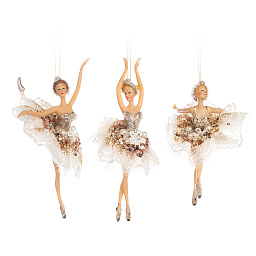Игрушка Балерина золотая, 17 см (в ассортименте)