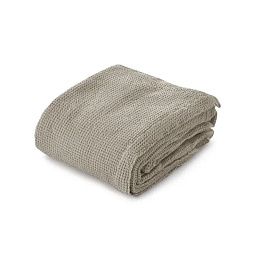 Плед-покрывало Nettare, 220*260 см, хлопок, цвет бежевый