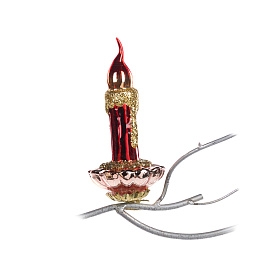 Игрушка Свеча стекло, 17 см