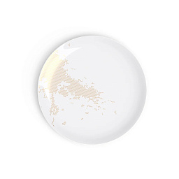 Десертная тарелка Avant ici maintenant gold, 21 см