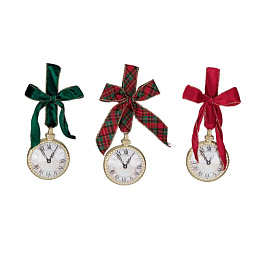 Игрушка Часы карманные с бантом 7 см (в ассортименте)