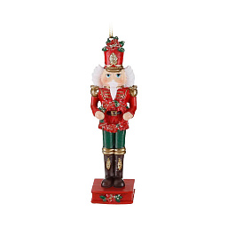 Игрушка Щелкунчик с венком 10,5 см