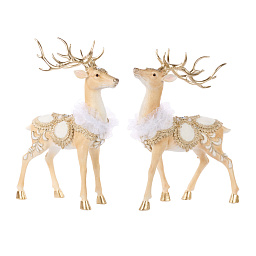 Статуэтка Олень с драгоценностями, 47 см (в ассортименте)