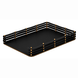 Лоток для бумаг А4 FLOW 34x25xH5 (ПОД ЗАКАЗ)