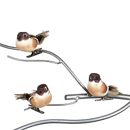 Игрушка Птица на клипсе, 7 см (в ассортименте)