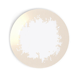 Обеденная тарелка Avant ici maintenant gold, 27 см