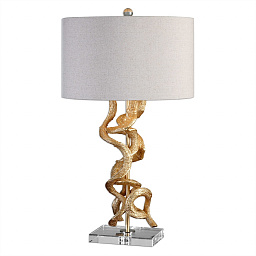 Twisted vines table lamp