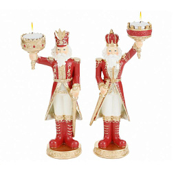 Щелкунчик подсвечник, 28 см