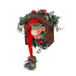 Игрушка Мышка в домике, 14 см