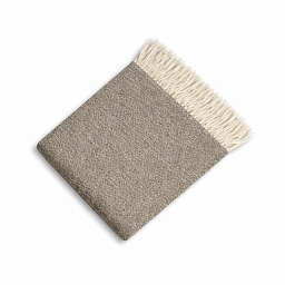 Плед CASPER, 130*170 см, серо-коричневый