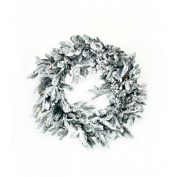 Венок  RING SNOW L, 75 см