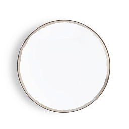 Обеденная тарелка Odyssey platinum, 27 см