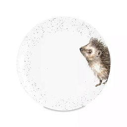  Тарелка обеденная Забавная фауна Еж, 26,5 см, фарфор