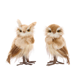 Игрушка Сова двухцветная, 23 см (в ассортименте)