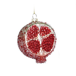 Игрушка Гранат,стекло 10 см