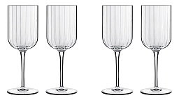 Набор бокалов для красного вина Бах, 400 мл, 4 шт, стекло с хрусталем