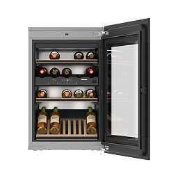 Втраиваемый винный холодильник KWT 6422 IG OBSW